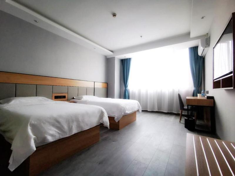 Greentree Inn Shanghai Songjiang University City New Songjiang Road Express Hotel Экстерьер фото