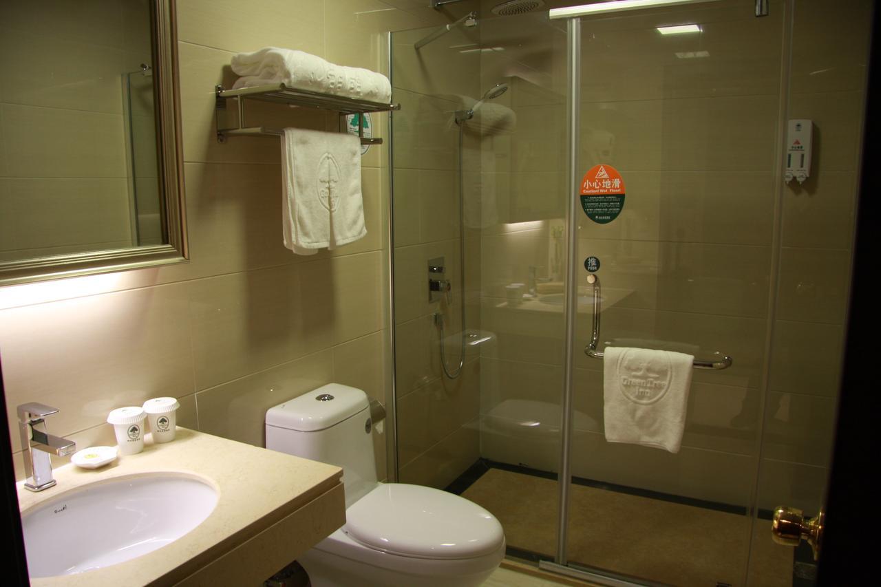 Greentree Inn Shanghai Songjiang University City New Songjiang Road Express Hotel Экстерьер фото