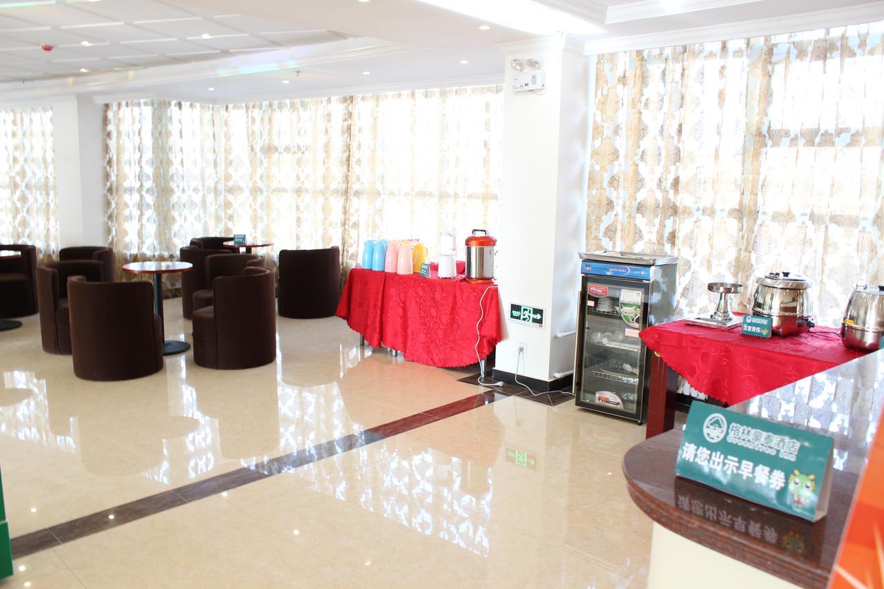 Greentree Inn Shanghai Songjiang University City New Songjiang Road Express Hotel Экстерьер фото
